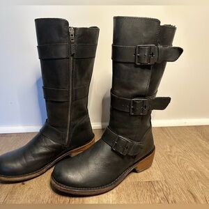 Dr Martens ‘Jolie’ Biker Boots Black 11657 Women’s 7/Men’s 6 **RARE VTG**